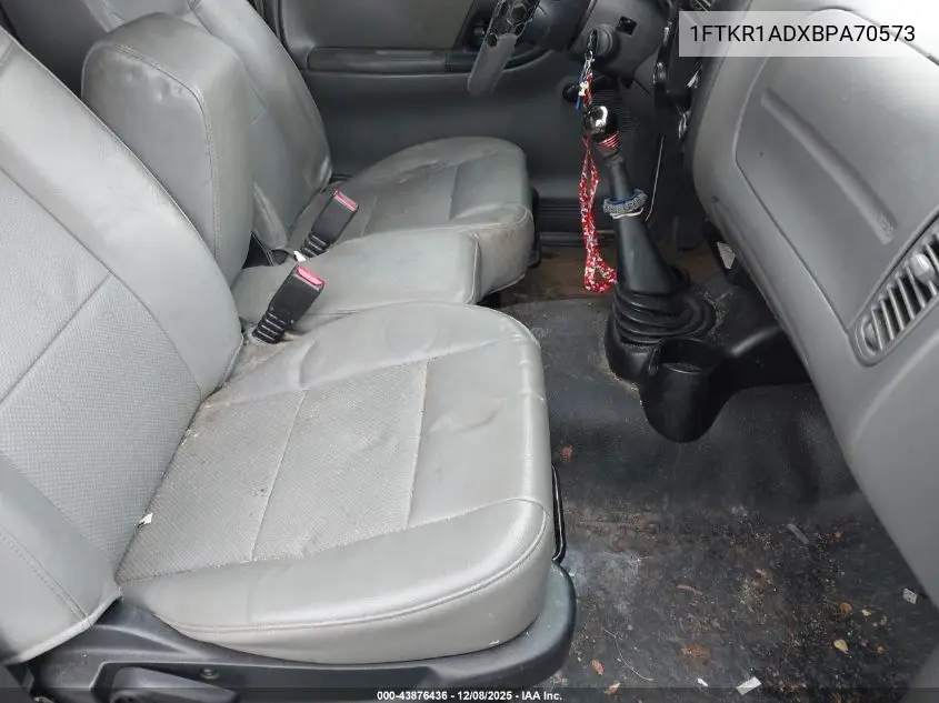 1FTKR1ADXBPA70573 2011 Ford Ranger Xl