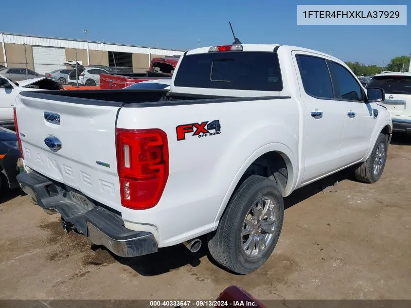 1FTER4FHXKLA37929 2019 Ford Ranger Xlt