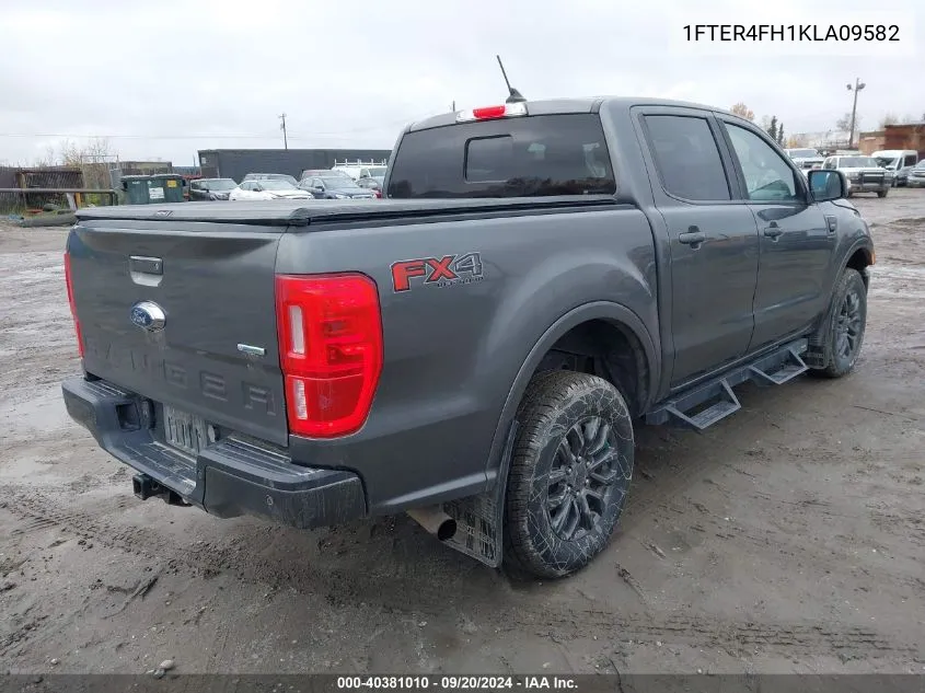 1FTER4FH1KLA09582 2019 Ford Ranger Lariat