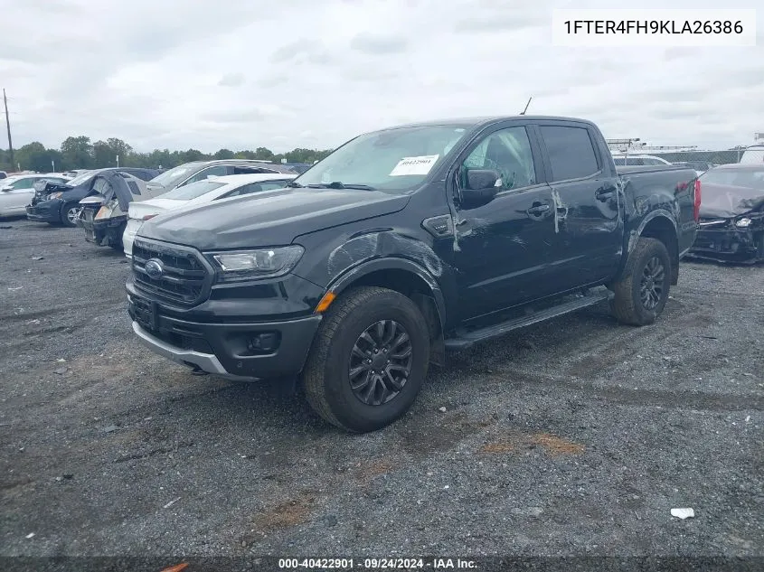 1FTER4FH9KLA26386 2019 Ford Ranger Lariat