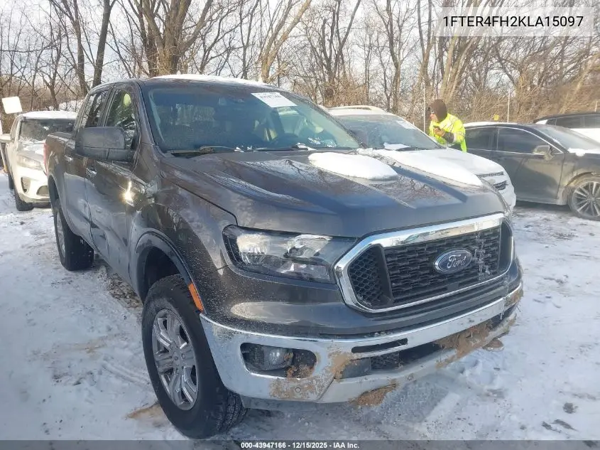 1FTER4FH2KLA15097 2019 Ford Ranger Xlt