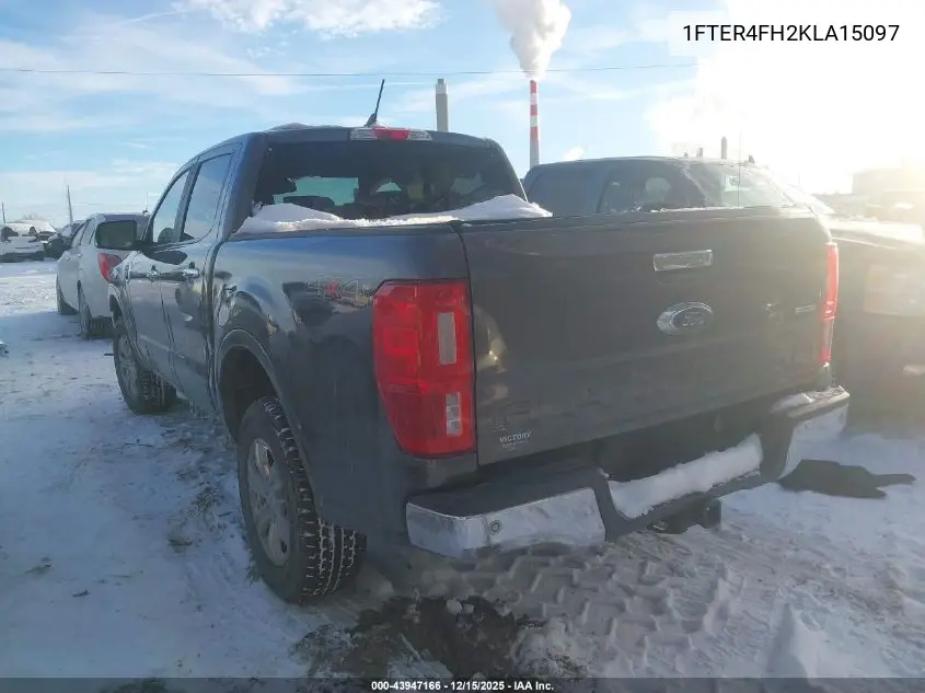 1FTER4FH2KLA15097 2019 Ford Ranger Xlt