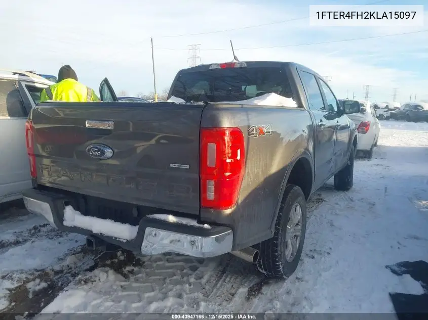 1FTER4FH2KLA15097 2019 Ford Ranger Xlt