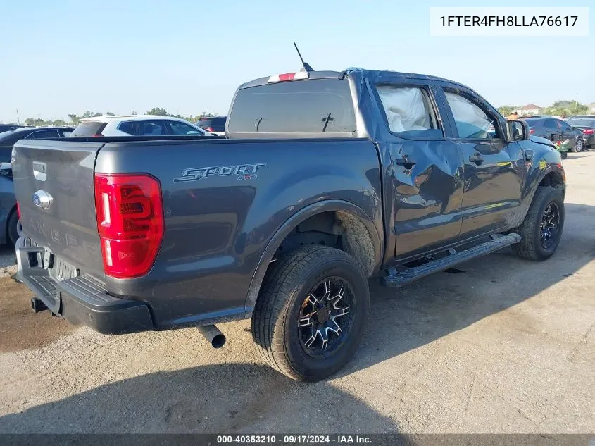 1FTER4FH8LLA76617 2020 Ford Ranger Xl/Xlt/Lariat