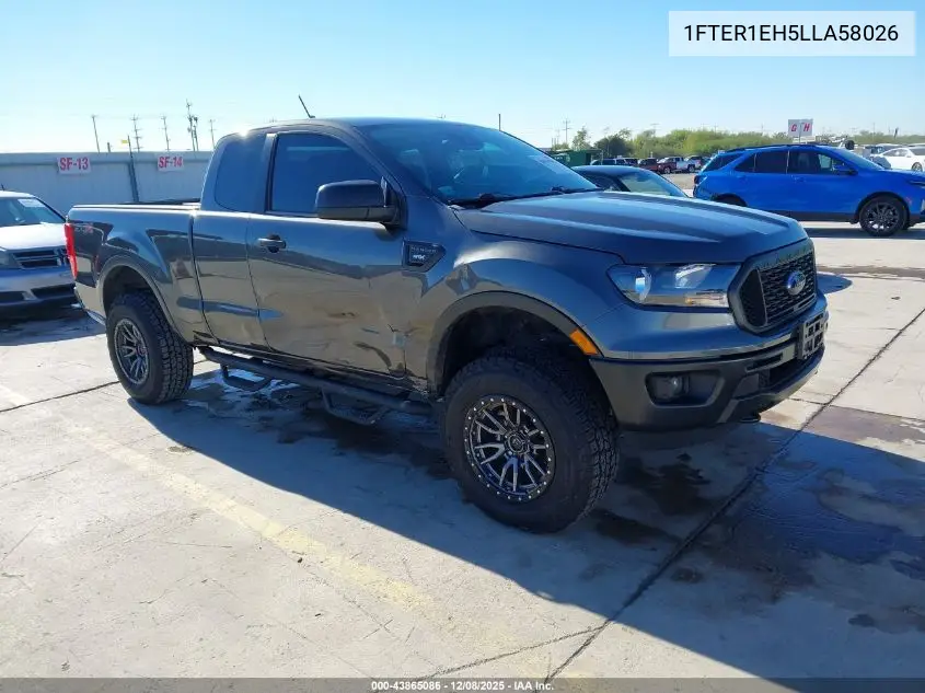1FTER1EH5LLA58026 2020 Ford Ranger Xl