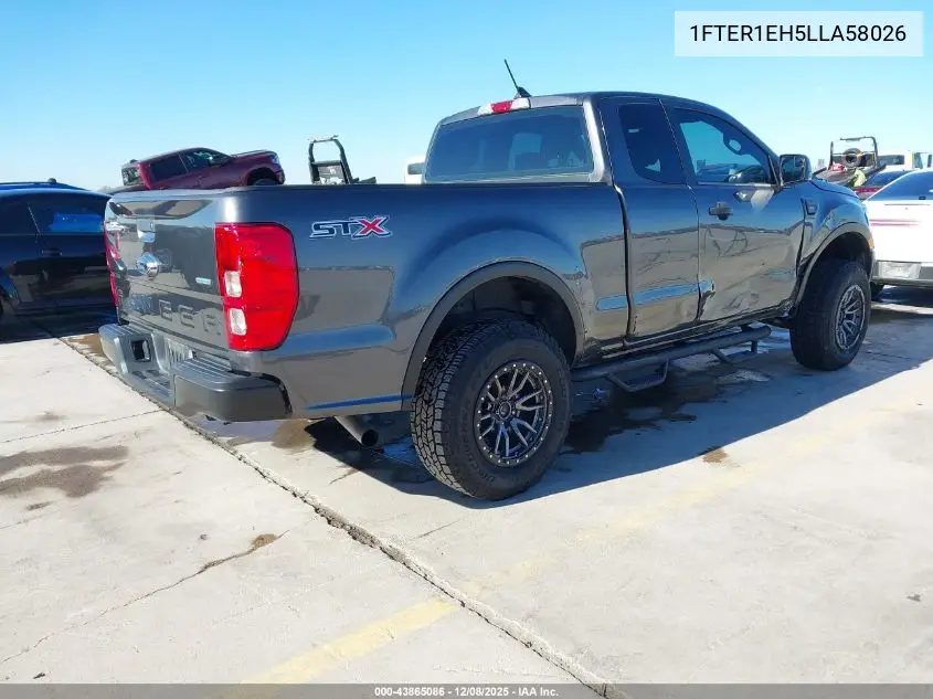 1FTER1EH5LLA58026 2020 Ford Ranger Xl
