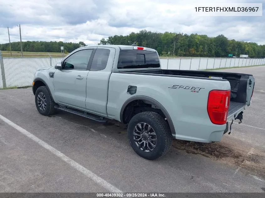 1FTER1FHXMLD36967 2021 Ford Ranger Lariat