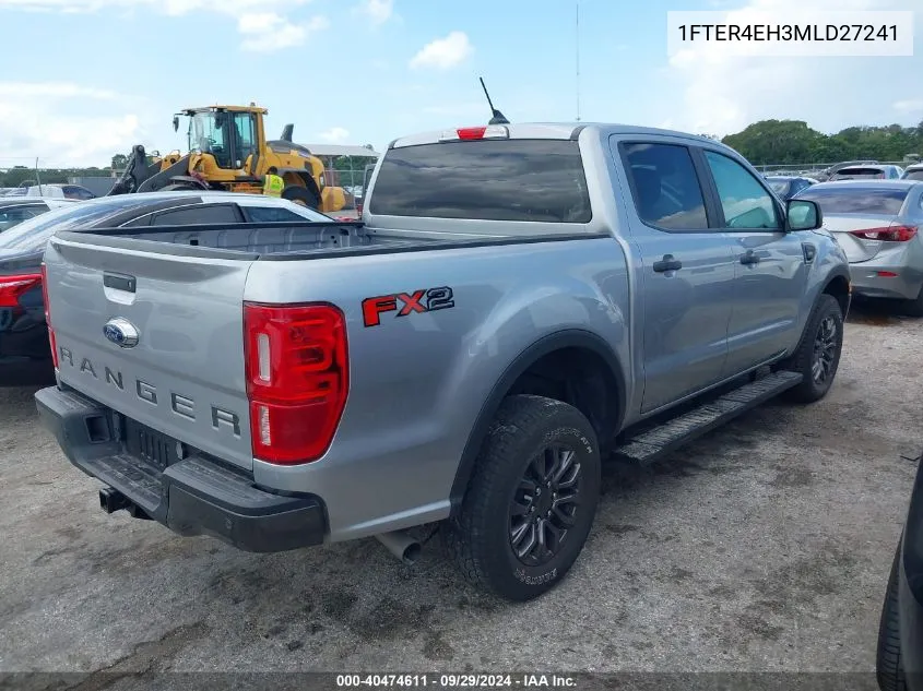 1FTER4EH3MLD27241 2021 Ford Ranger Xl/Xlt/Lariat