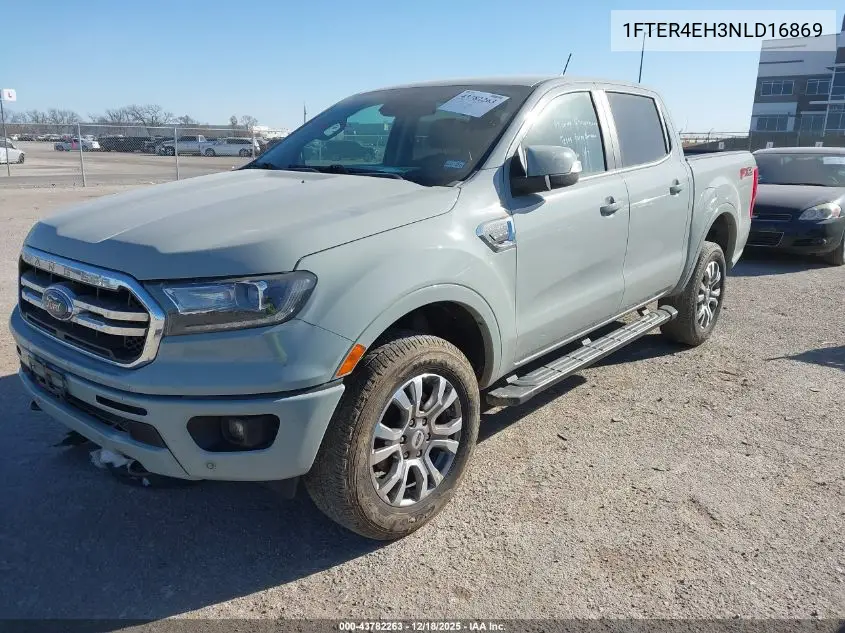 1FTER4EH3NLD16869 2022 Ford Ranger Lariat