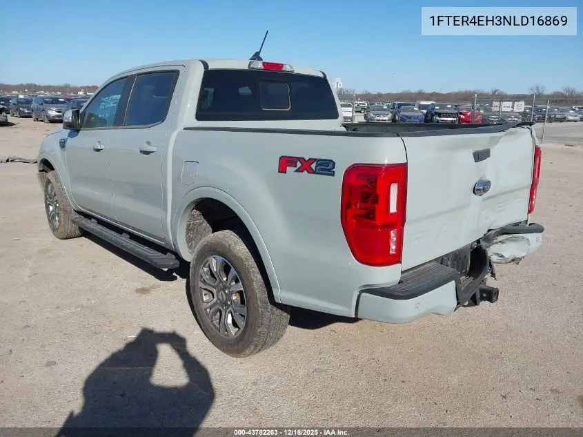 1FTER4EH3NLD16869 2022 Ford Ranger Lariat