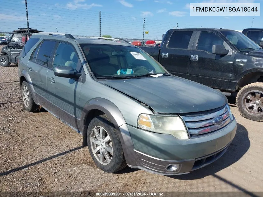 1FMDK05W18GA18644 2008 Ford Taurus X Sel