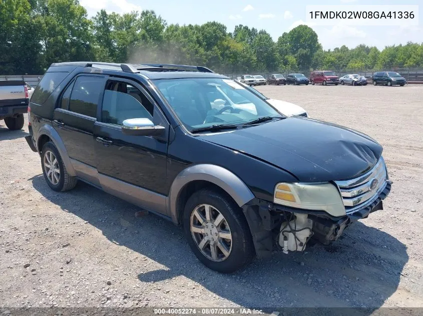 1FMDK02W08GA41336 2008 Ford Taurus X Sel