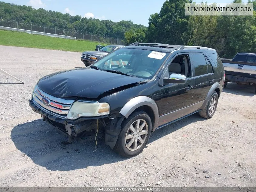 1FMDK02W08GA41336 2008 Ford Taurus X Sel