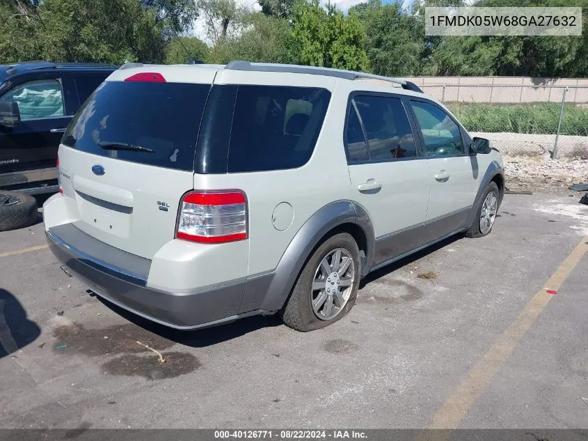 1FMDK05W68GA27632 2008 Ford Taurus X Sel