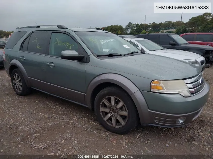 1FMDK05W68GA15383 2008 Ford Taurus X Sel