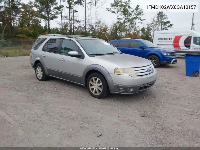 1FMDK02WX8GA10157 2008 Ford Taurus X Sel