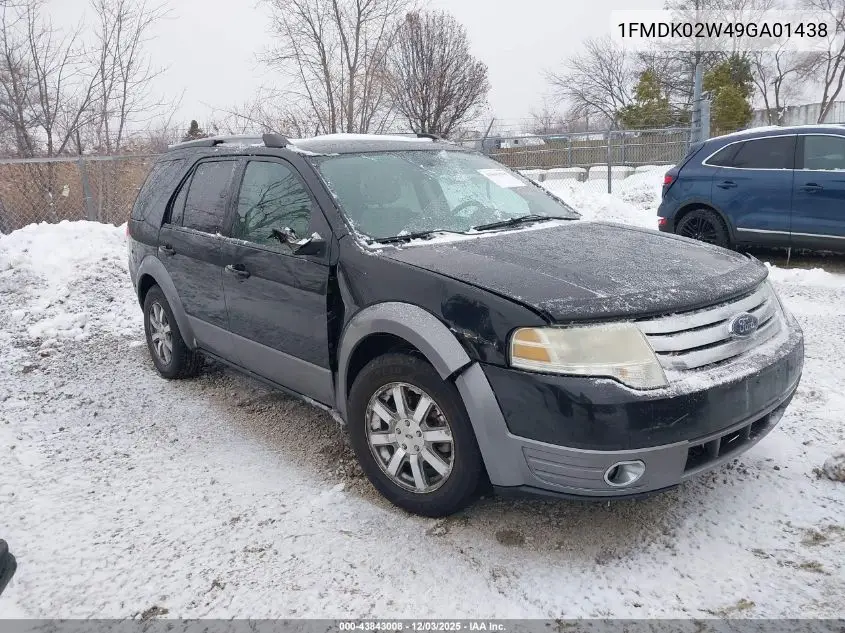 1FMDK02W49GA01438 2009 Ford Taurus X Sel