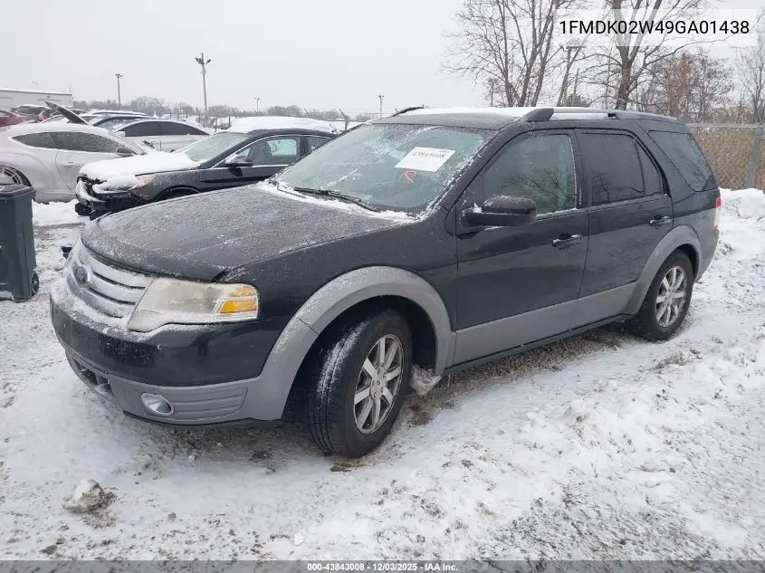 1FMDK02W49GA01438 2009 Ford Taurus X Sel