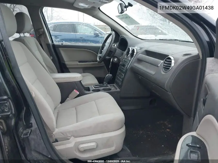 1FMDK02W49GA01438 2009 Ford Taurus X Sel