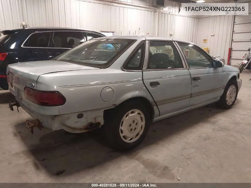 1FACP524XNG223365 1992 Ford Taurus Gl