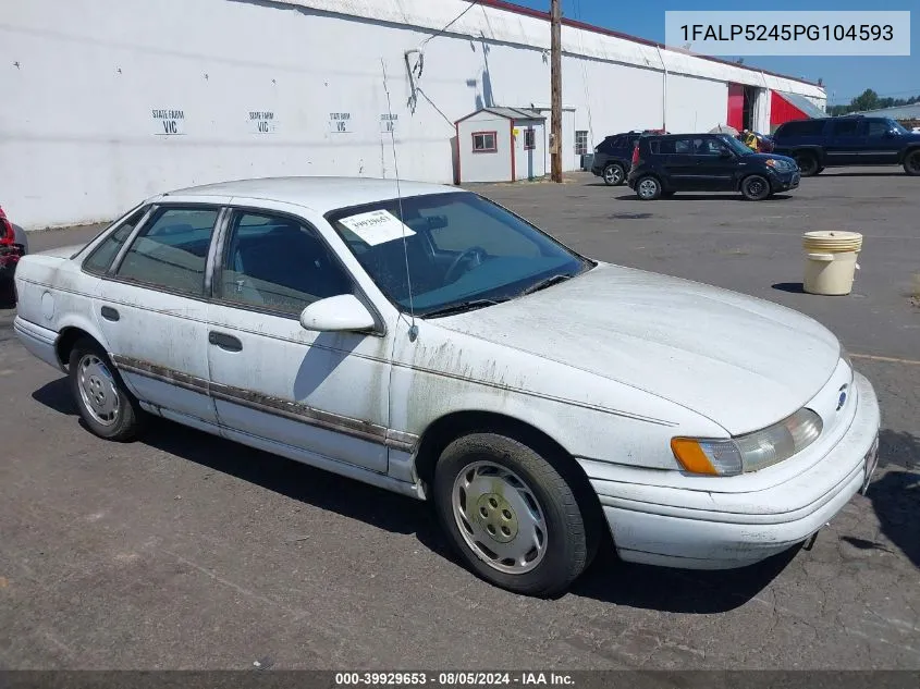 1FALP5245PG104593 1993 Ford Taurus Gl