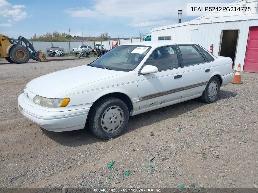 1FALP5242PG214775 1993 Ford Taurus Gl