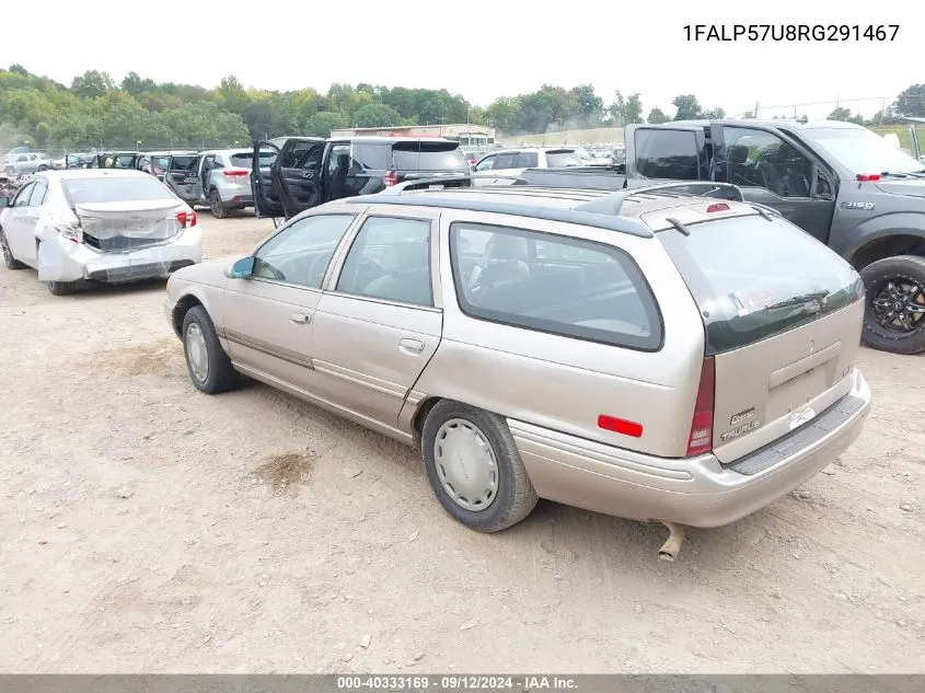 1FALP57U8RG291467 1994 Ford Taurus Gl