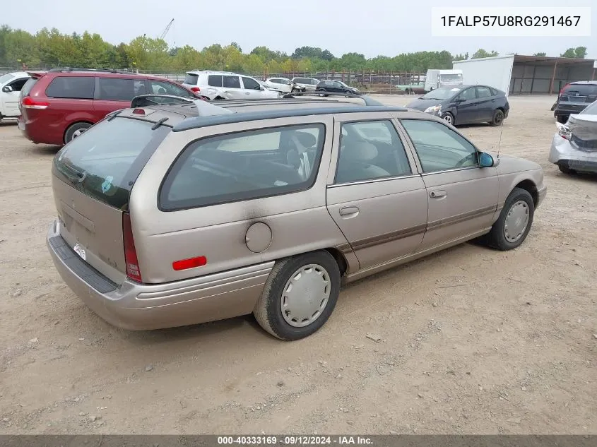 1FALP57U8RG291467 1994 Ford Taurus Gl