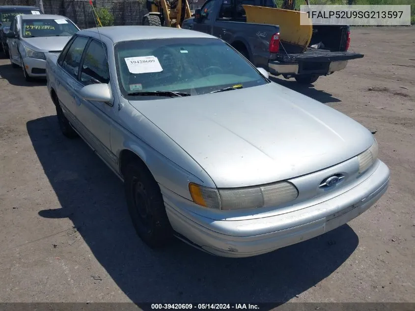 1995 Ford Taurus Gl/Se VIN: 1FALP52U9SG213597 Lot: 39420609