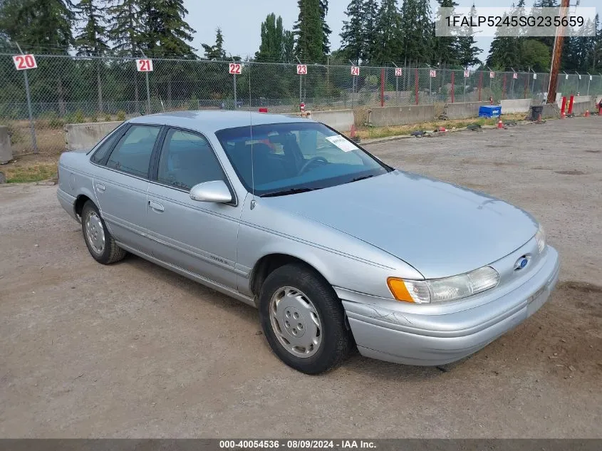 1995 Ford Taurus Gl/Se VIN: 1FALP5245SG235659 Lot: 40054536