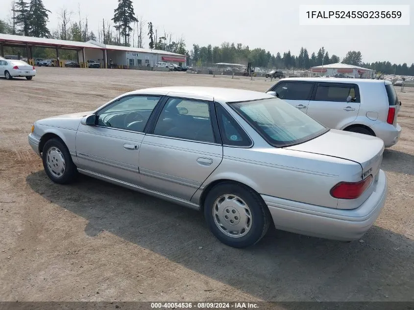 1995 Ford Taurus Gl/Se VIN: 1FALP5245SG235659 Lot: 40054536