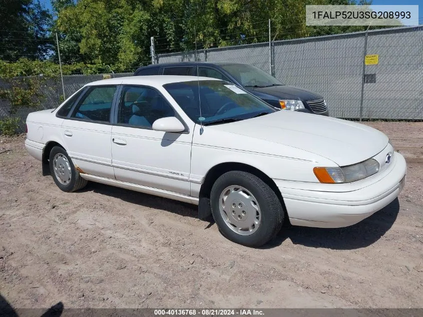 1995 Ford Taurus Gl/Se VIN: 1FALP52U3SG208993 Lot: 40136768