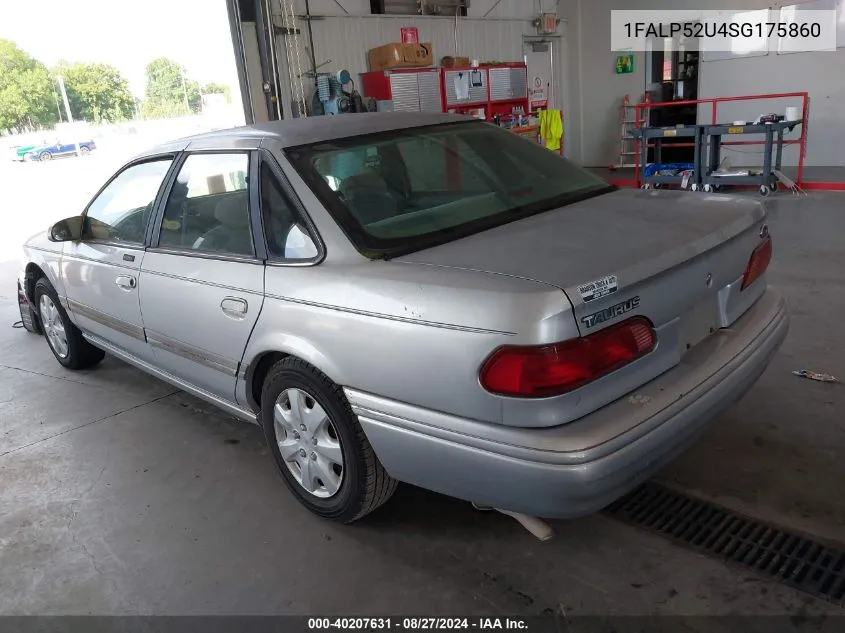 1995 Ford Taurus Gl/Se VIN: 1FALP52U4SG175860 Lot: 40207631