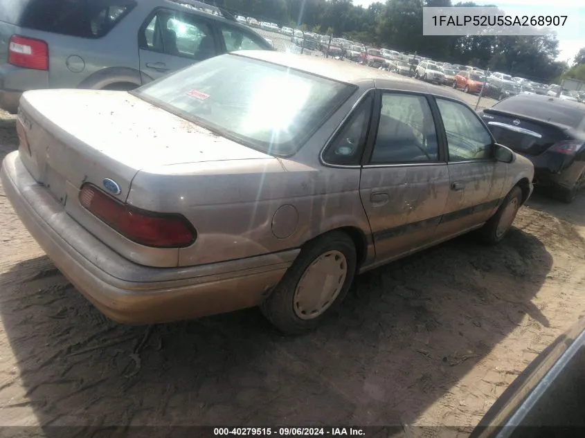 1995 Ford Taurus Gl/Se VIN: 1FALP52U5SA268907 Lot: 40279515