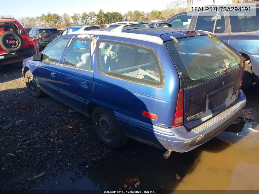 1FALP57U7SA294191 1995 Ford Taurus Gl