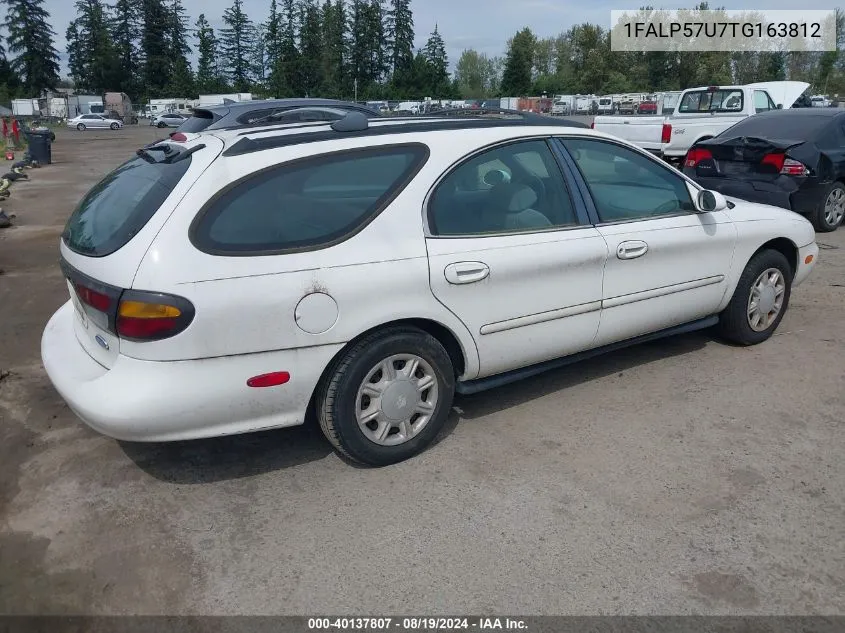 1996 Ford Taurus Gl VIN: 1FALP57U7TG163812 Lot: 40137807