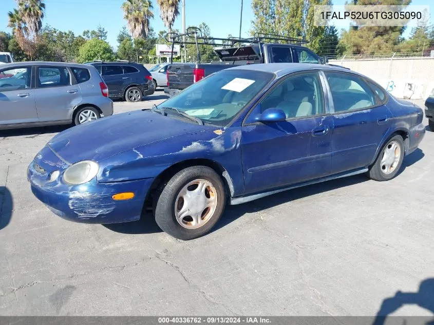 1996 Ford Taurus Gl VIN: 1FALP52U6TG305090 Lot: 40336762