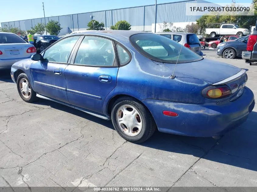 1996 Ford Taurus Gl VIN: 1FALP52U6TG305090 Lot: 40336762