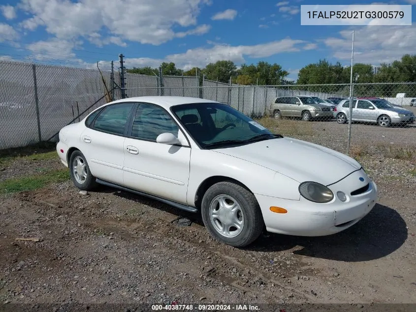 1996 Ford Taurus Gl VIN: 1FALP52U2TG300579 Lot: 40387748