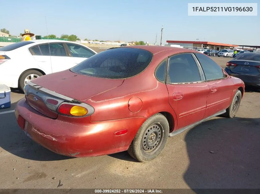 1997 Ford Taurus Gl VIN: 1FALP5211VG196630 Lot: 39924252