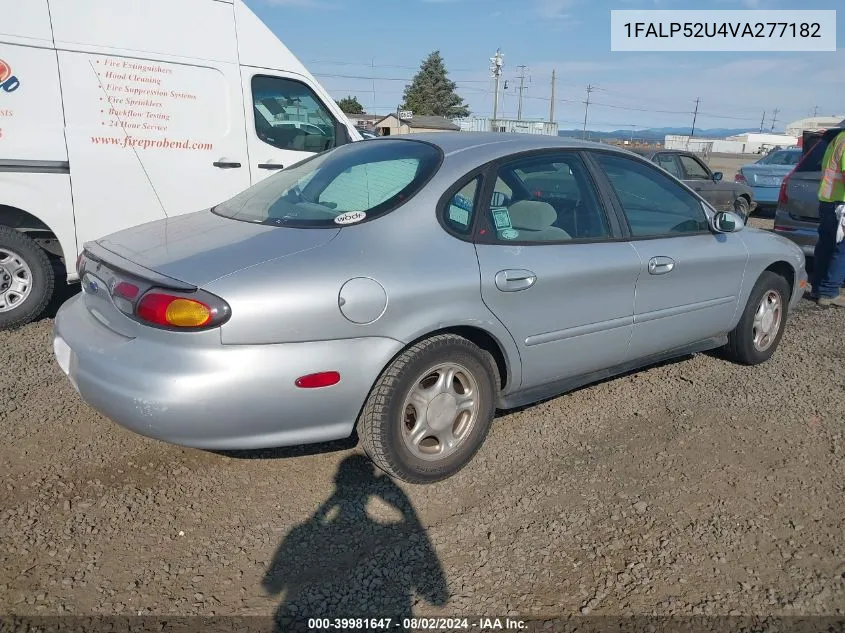 1997 Ford Taurus Gl VIN: 1FALP52U4VA277182 Lot: 39981647