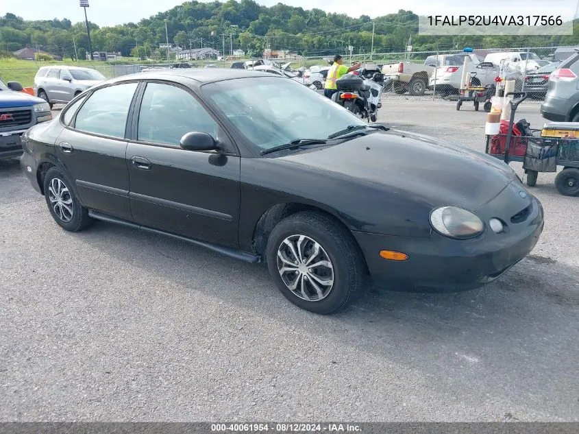 1997 Ford Taurus Gl VIN: 1FALP52U4VA317566 Lot: 40061954