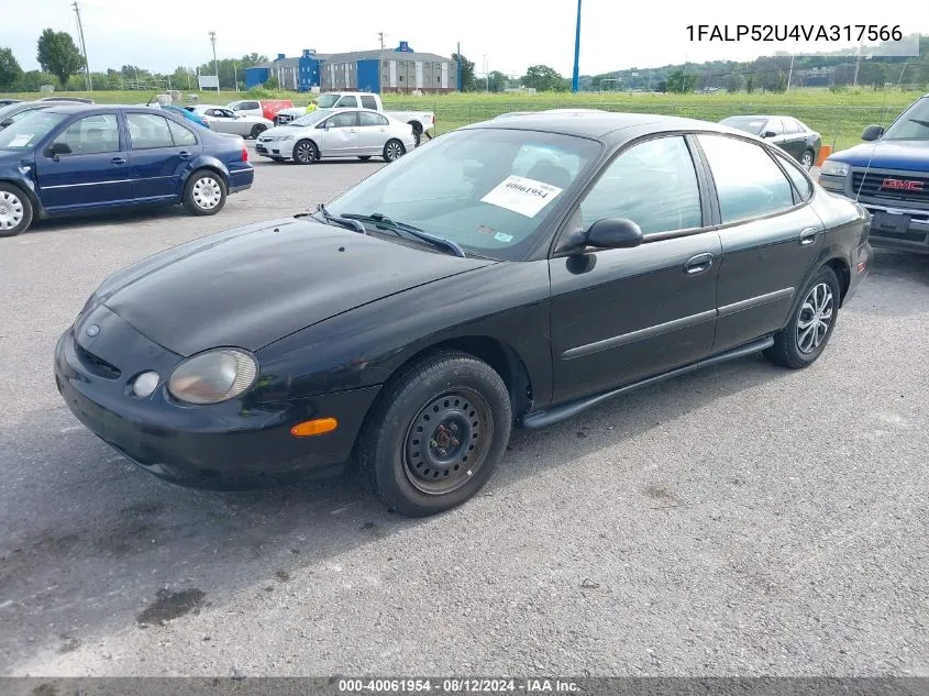 1997 Ford Taurus Gl VIN: 1FALP52U4VA317566 Lot: 40061954