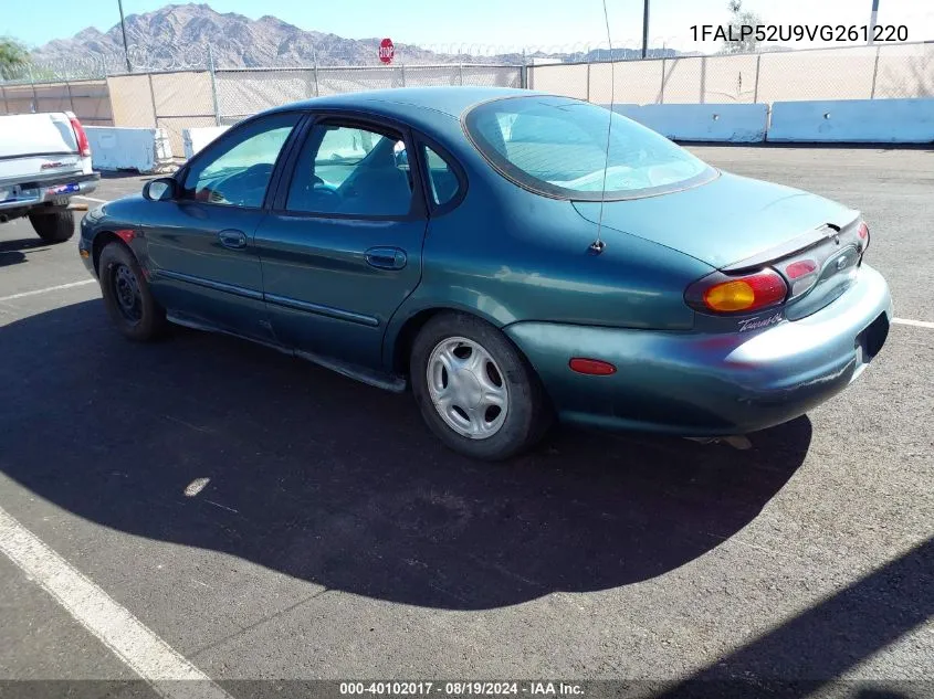 1997 Ford Taurus Gl VIN: 1FALP52U9VG261220 Lot: 40102017