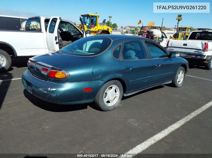 1997 Ford Taurus Gl VIN: 1FALP52U9VG261220 Lot: 40102017