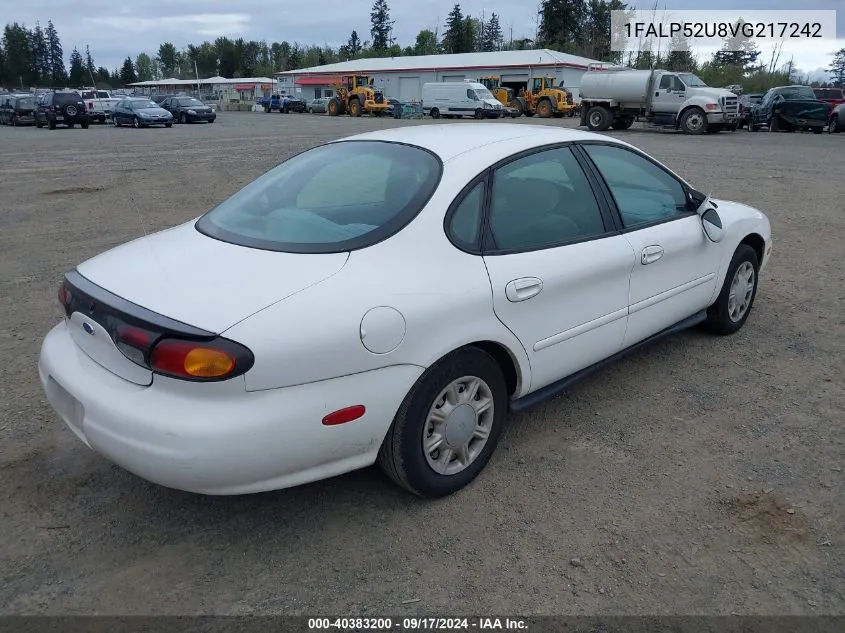 1997 Ford Taurus Gl VIN: 1FALP52U8VG217242 Lot: 40383200