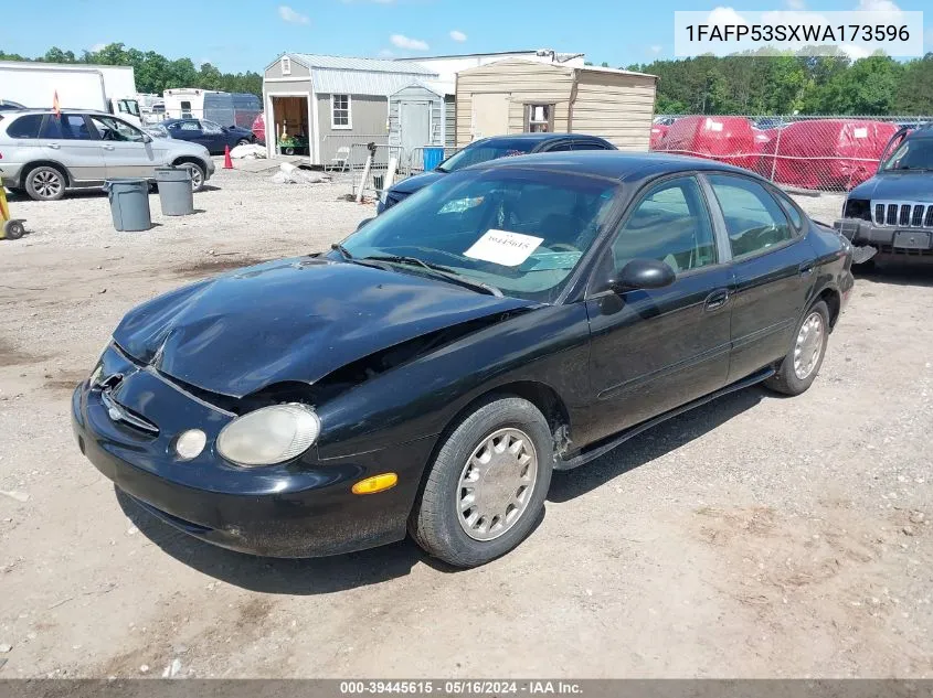 1998 Ford Taurus Se Comfort VIN: 1FAFP53SXWA173596 Lot: 39445615