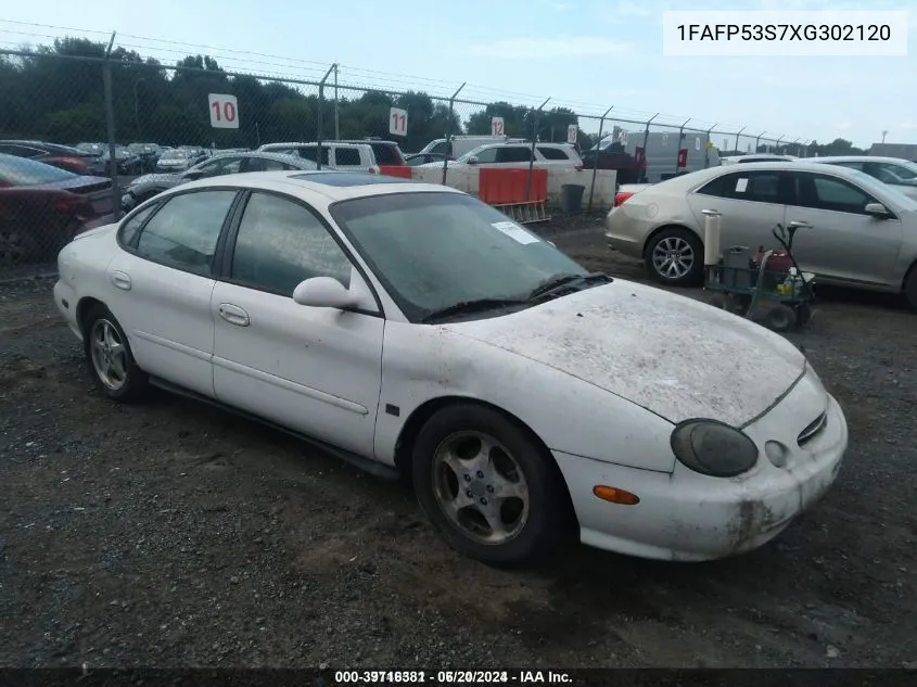 1999 Ford Taurus Se/Se-Ne VIN: 1FAFP53S7XG302120 Lot: 39716381