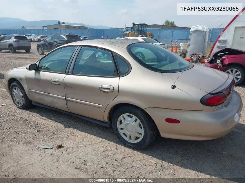 1999 Ford Taurus Se/Se-Ne VIN: 1FAFP53UXXG280065 Lot: 40061875