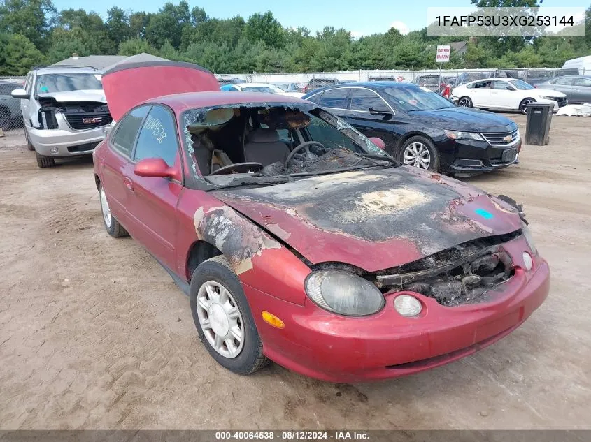 1999 Ford Taurus Se/Se-Ne VIN: 1FAFP53U3XG253144 Lot: 40064538